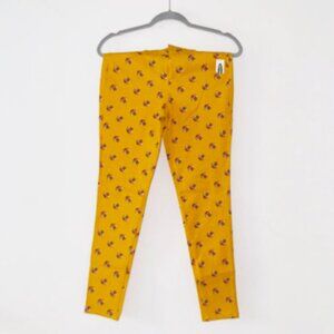 Old Navy Women's Floral Mid-Rise Skinny Leg Pixie ankle pants — SZ 0